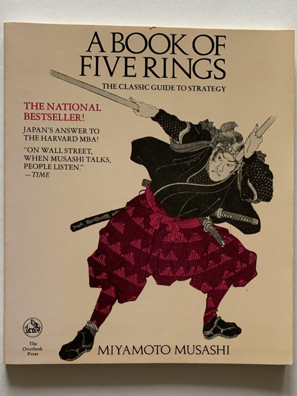 A Book Of Five Rings - The Classic Guide to Strategy by Miyamoto Musashi (1974)